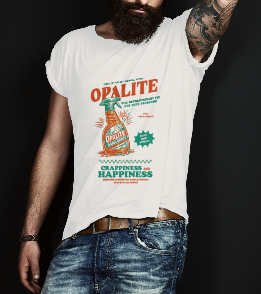 Opalite State Of The Art Chemical Potion Craftiness And Happiness T-Shirt