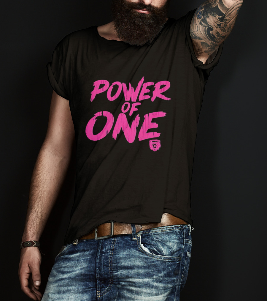Power Of One Parkside Women's Basketball Pink Bear T-Shirt