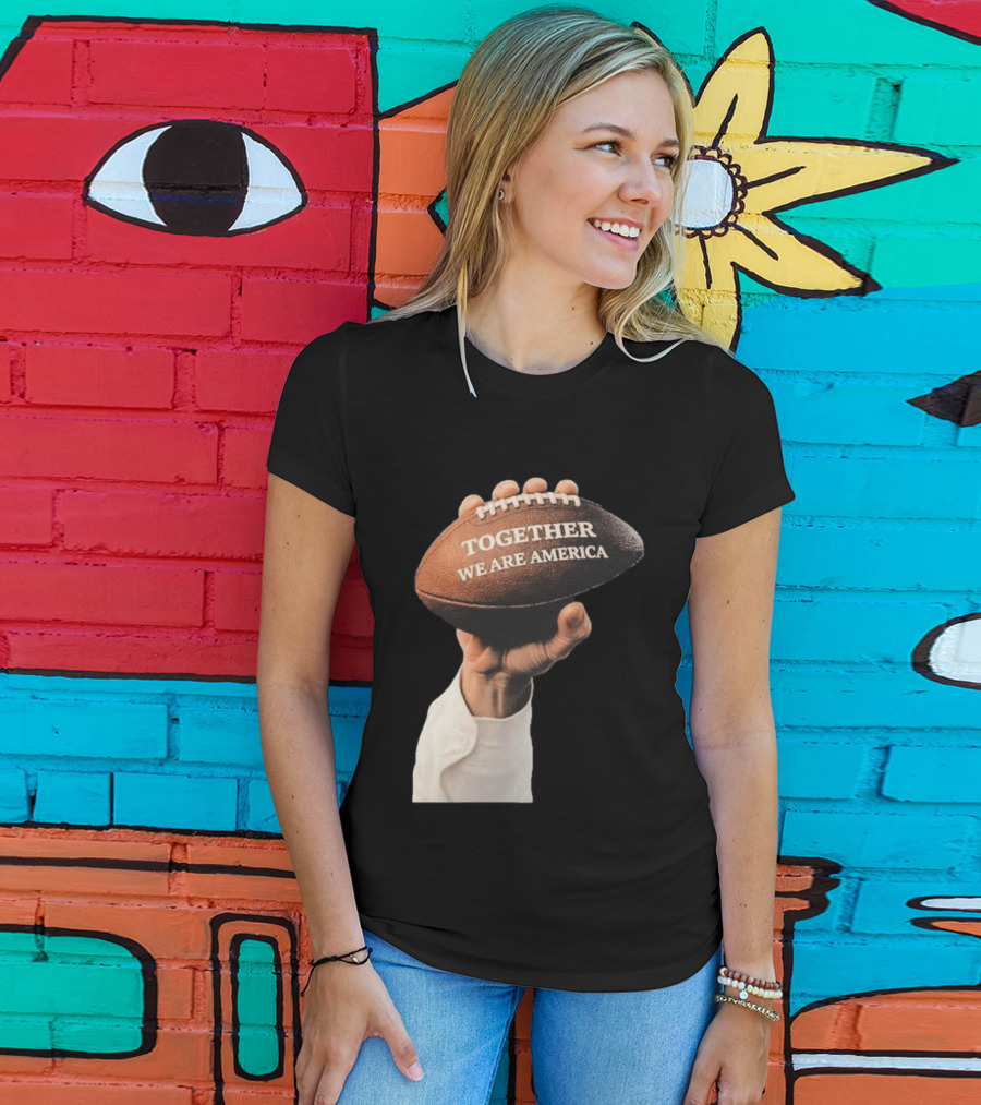 Bad Bunny Together We Are America 2026 Football Collaboration T-Shirt