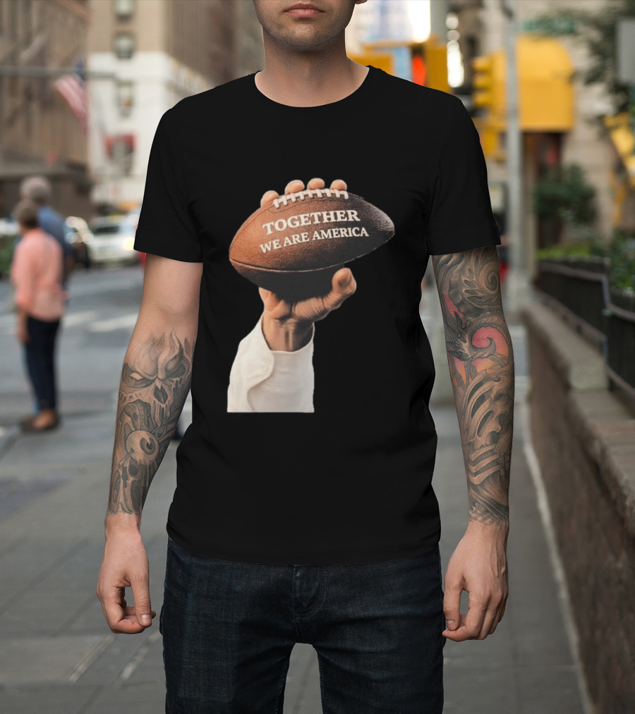 Bad Bunny Together We Are America 2026 Football Collaboration T-Shirt