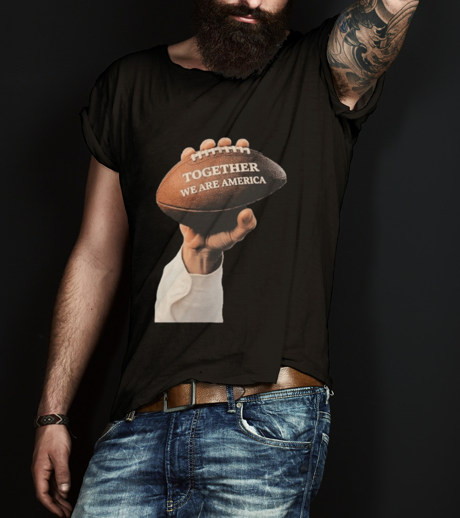 Bad Bunny Together We Are America 2026 Football Collaboration T-Shirt