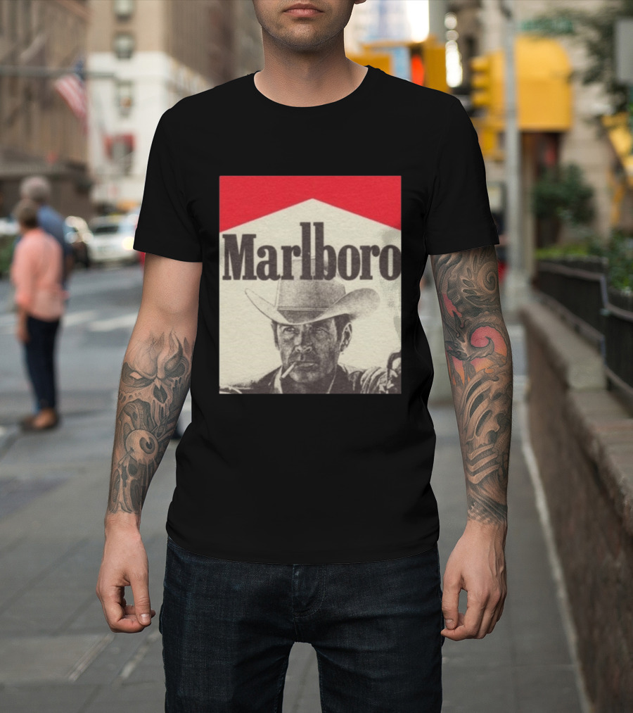 Marlboro Cigarettes Cowboy Marlboro Man Iconic Vintage Style 2026 T-Shirt