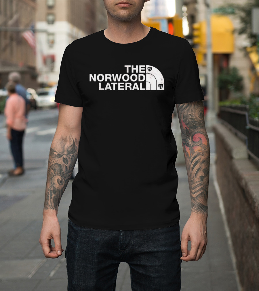 The Norwood Lateral The North Face Inspired Concept T-Shirt