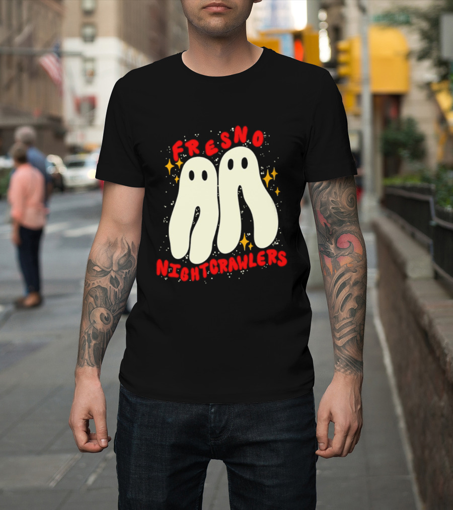 Fresno Nightcrawlers Ghost Legends Bright Starry Spirits T-Shirt