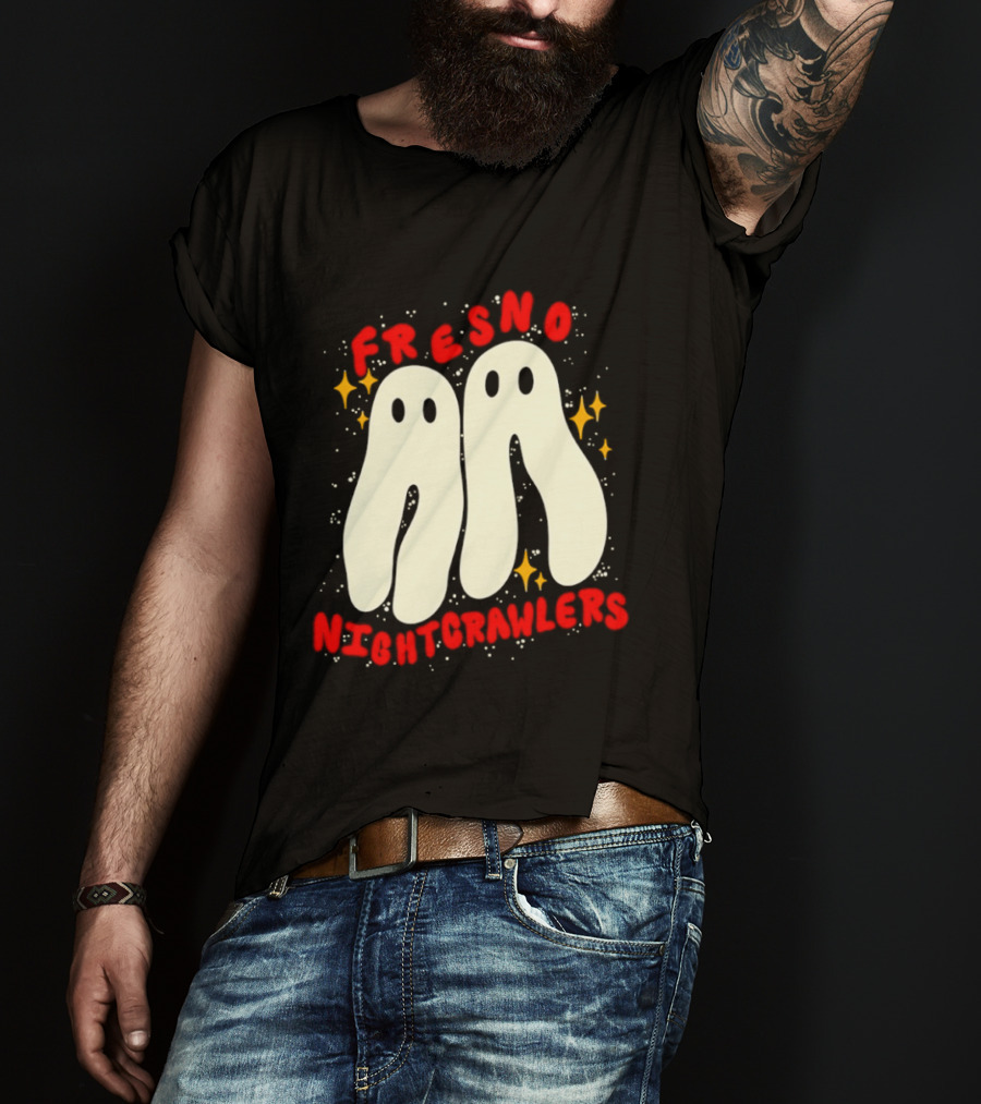Fresno Nightcrawlers Ghost Legends Bright Starry Spirits T-Shirt