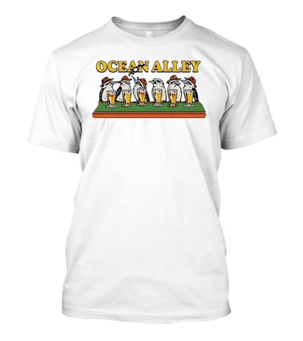 Ocean Alley Tour 2026 Birds With Hats And Beers T-Shirt