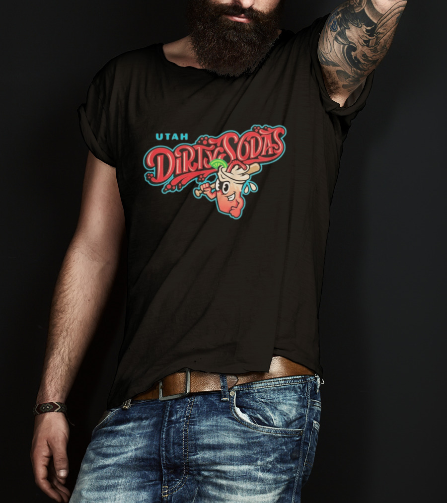 2026 Salt Lake Bees Utah Dirty Sodas Cream T-Shirt