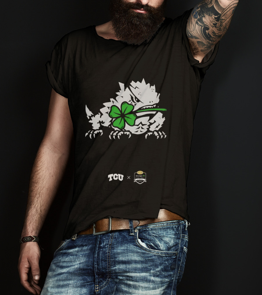 Clover Horned Frog TCU And Homefield Collaboration T-Shirt