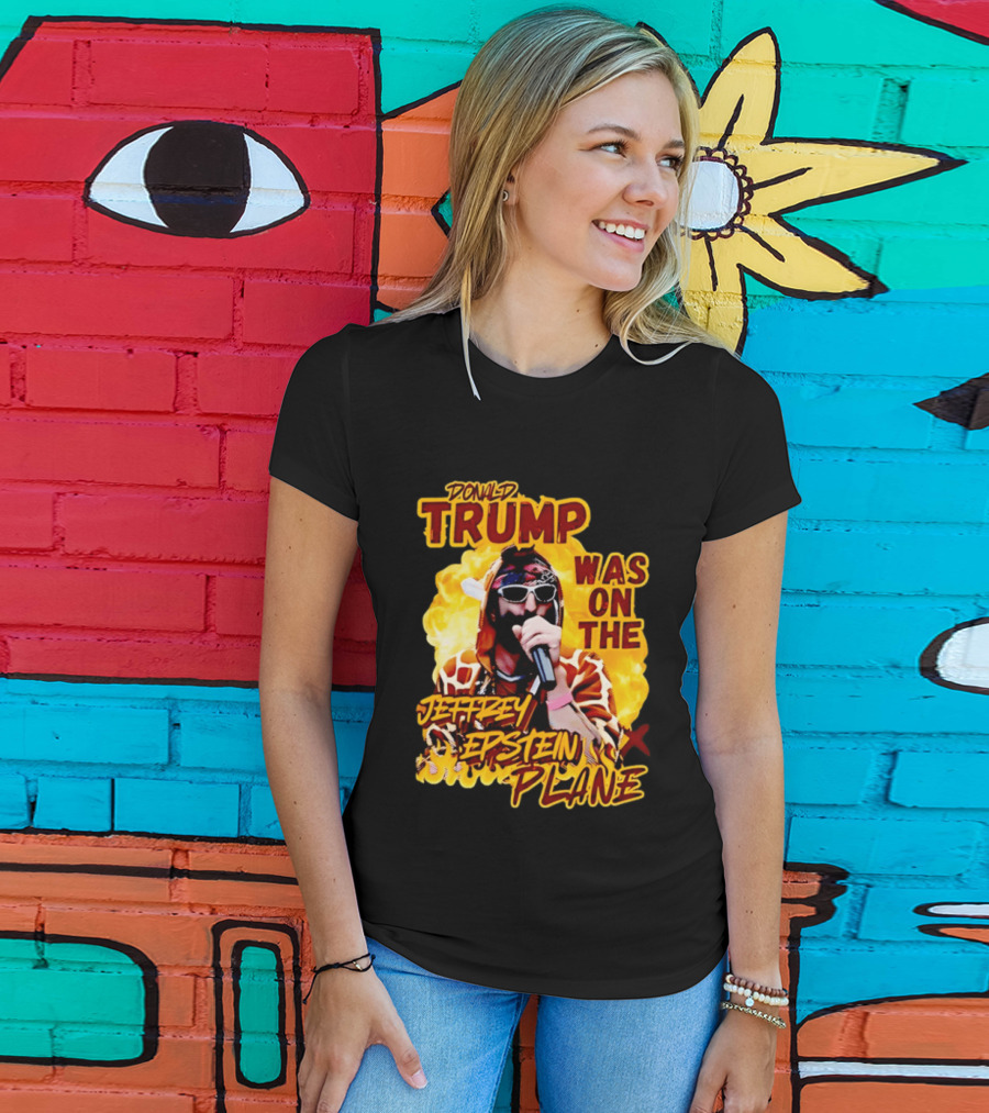 Donald Trump Was On The Jeffrey Epstein Plane Karaoke Costume T-Shirt