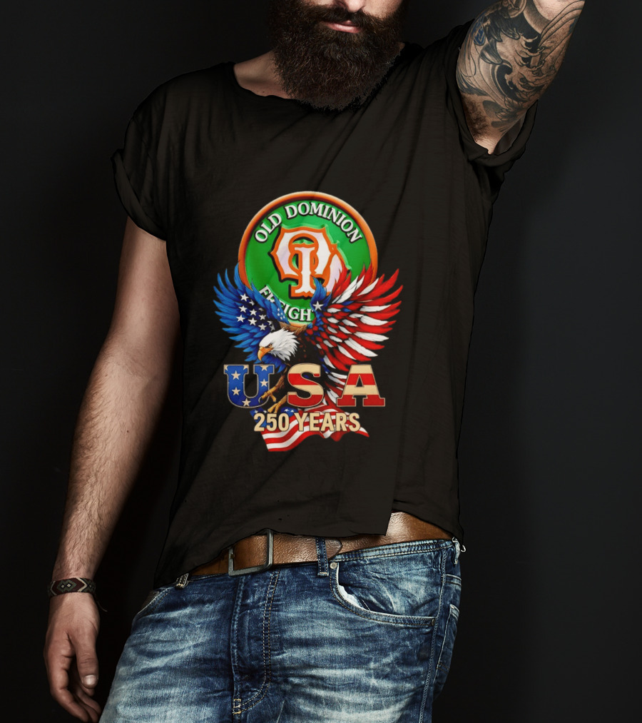 Old Dominion Freight Eagle USA 250 Years T-Shirt