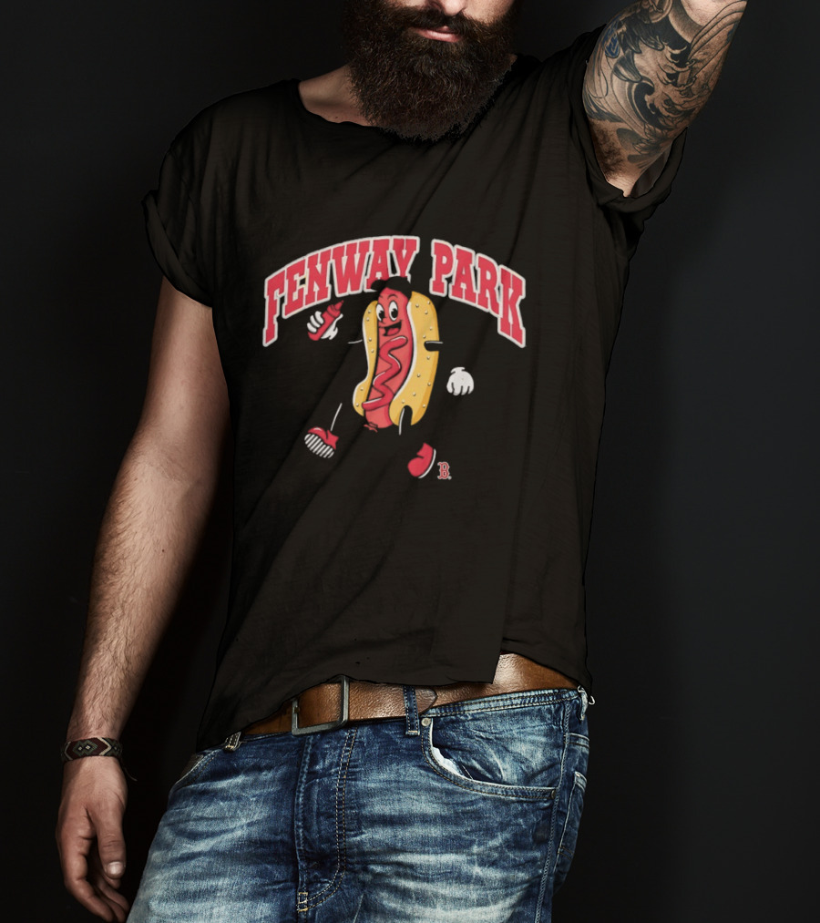 Fenway Park Hotdog Boston Red Sox Fenway Park Fenway Park T-Shirt