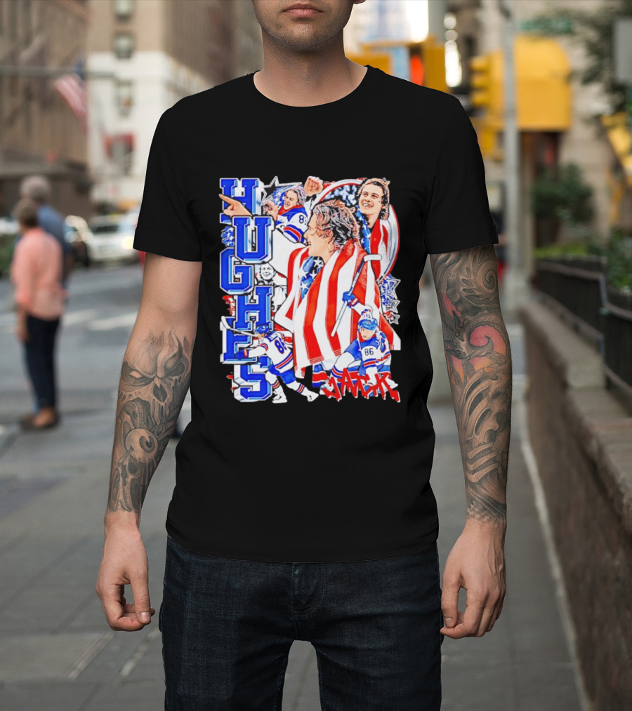 Hughes USA 86 American Hockey Pride T-Shirt