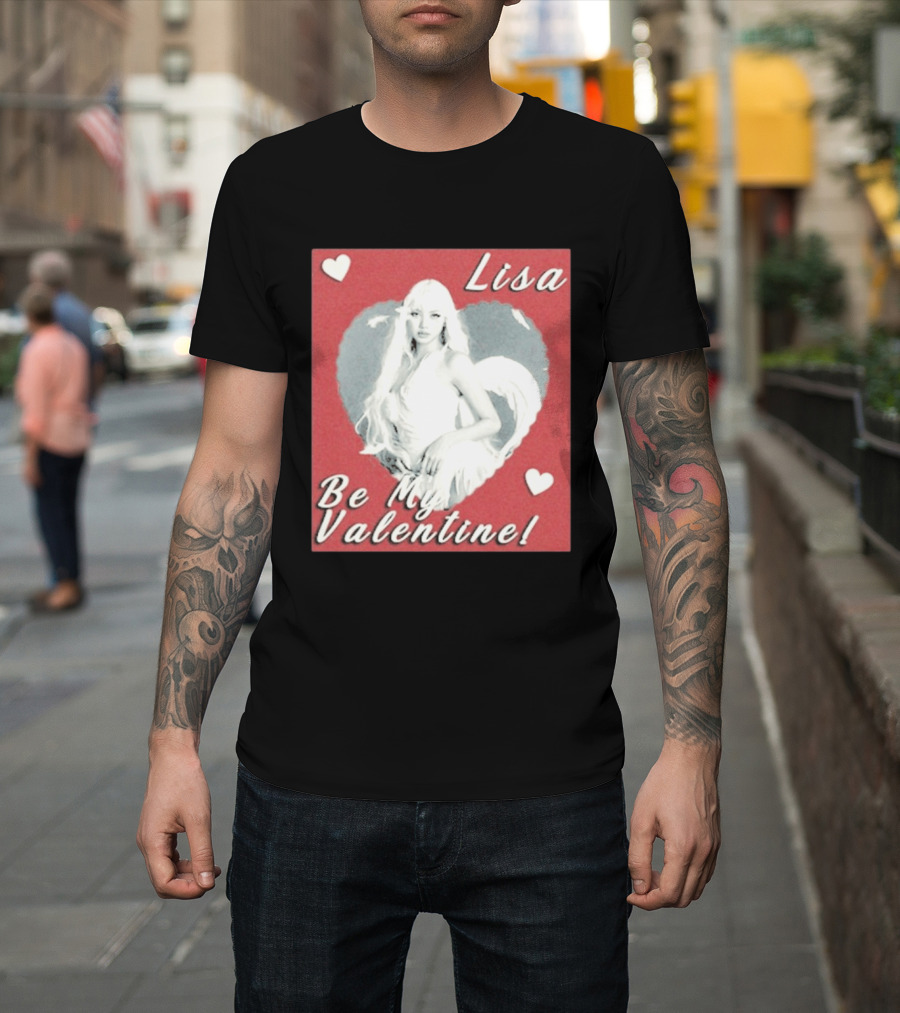 Lisa Be My Valentine Heart T-Shirt