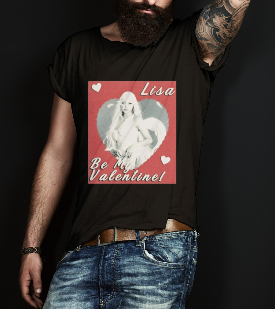 Lisa Be My Valentine Heart T-Shirt