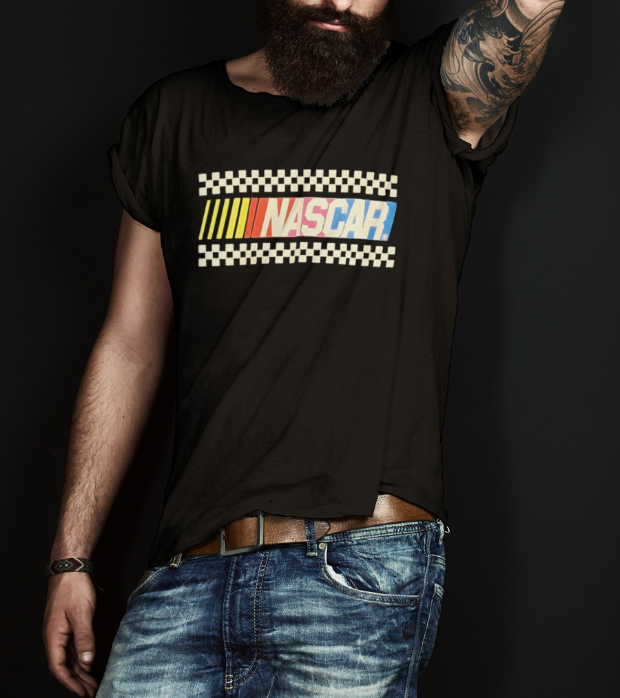 NASCAR Checkered Flag Iconic Racing T-Shirt