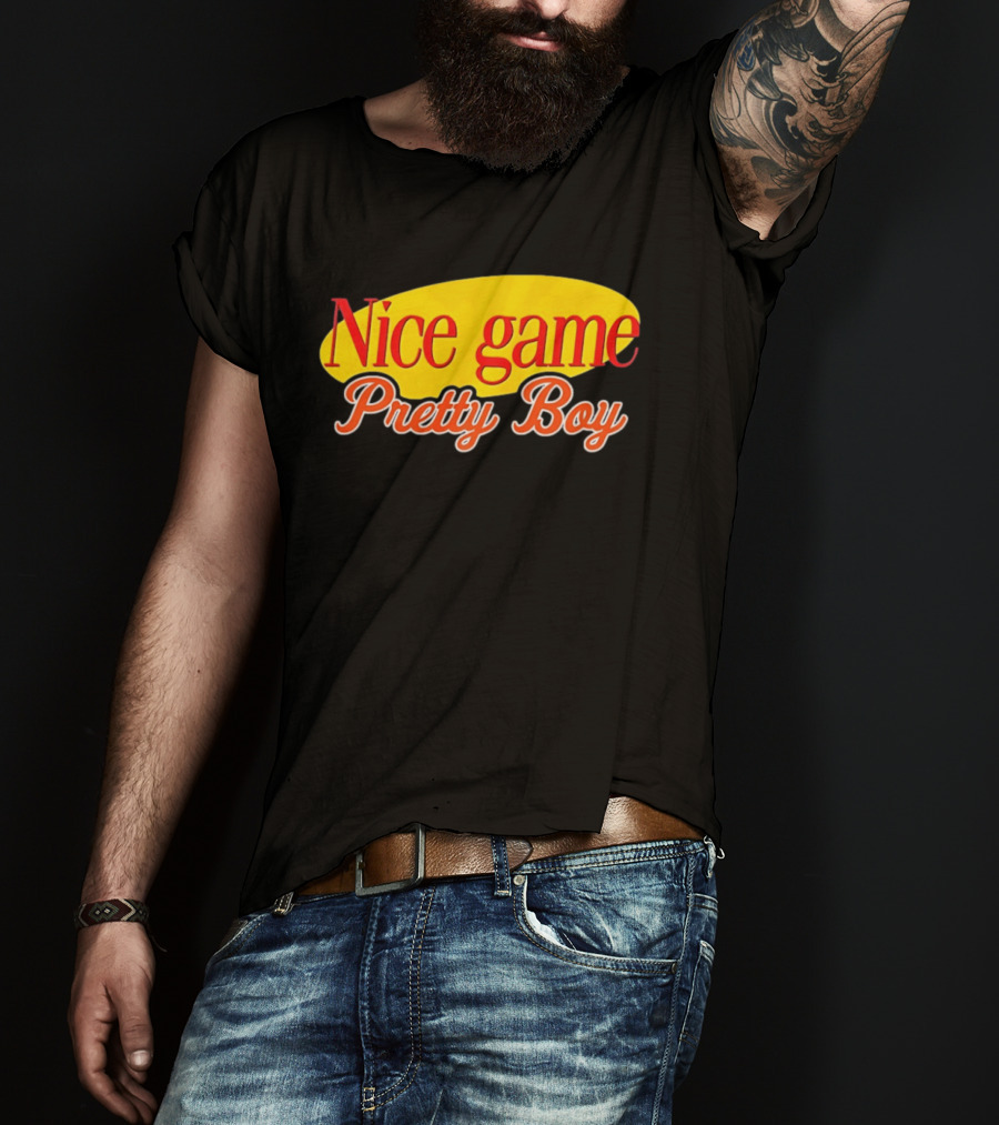 Nice Game Pretty Boy New York Mets Vintage Retro Baseball Fan T-Shirt