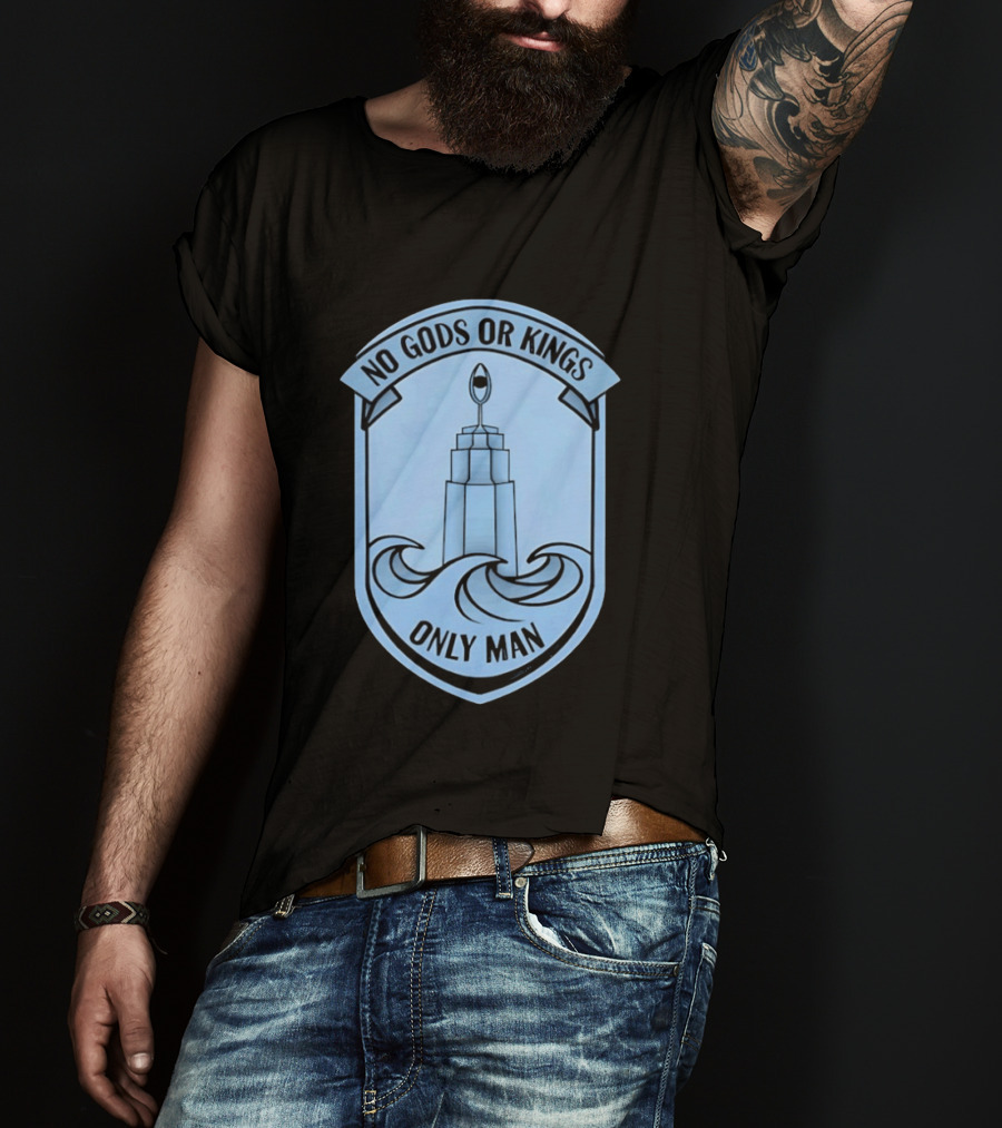 Bioshock No Gods Or Kings Only Man Rapture Lighthouse Crest T-Shirt