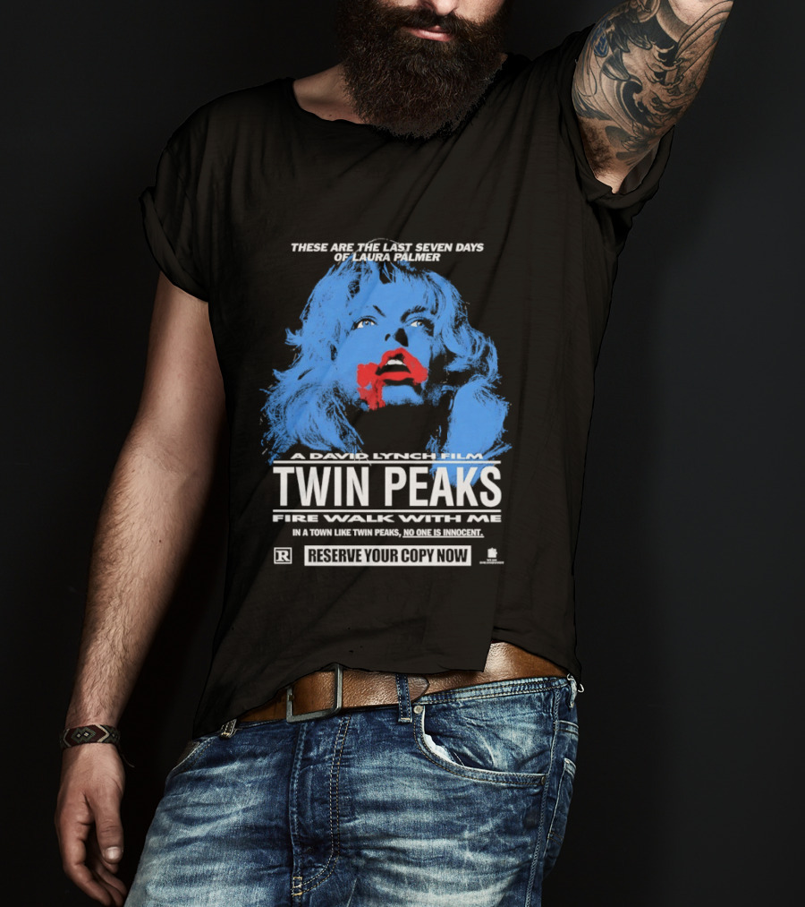 These Are The Last Seven Days Of Laura Palmer David Lynch Twin Peaks Fire Walk With Me T-Shirt