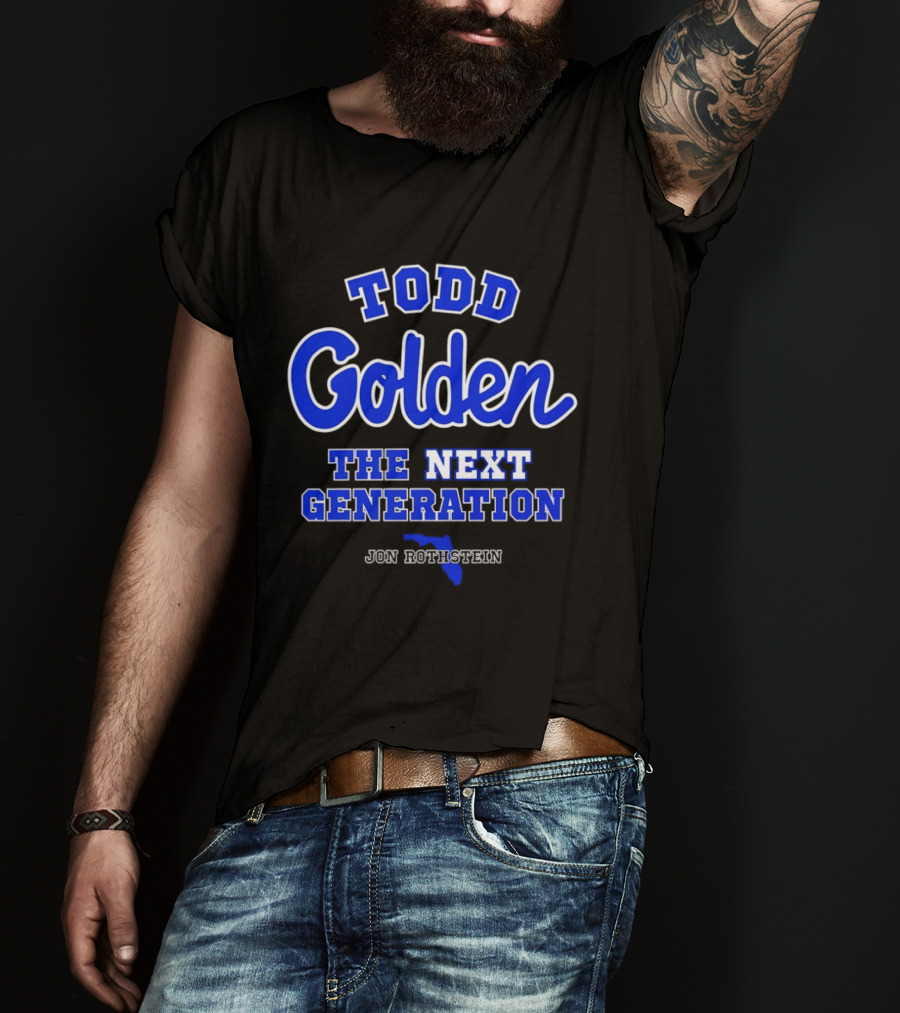 Todd Golden The Next Generation Jon Rothstein Florida Blueprint T-Shirt