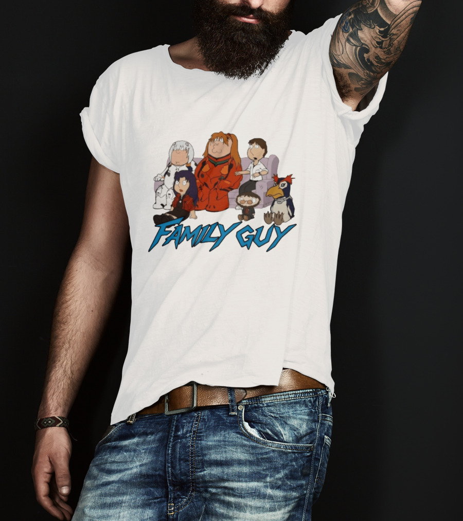 Family Guy Characters Anime T-Shirt