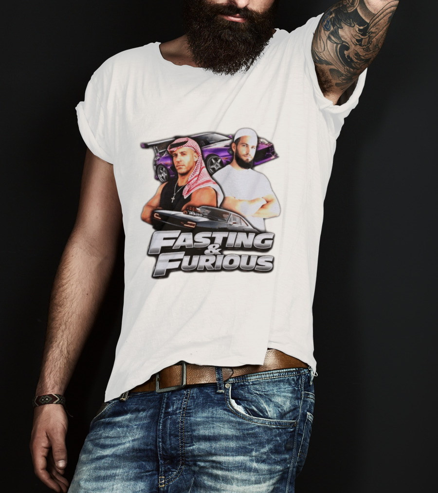Fasting & Furious Vin Diesel Paul Walker Dubai Cars T-Shirt
