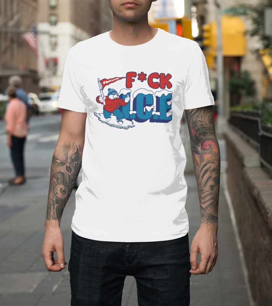 Chinga La Migra F*ck ICE No Human Is Illegal Abolish T-Shirt