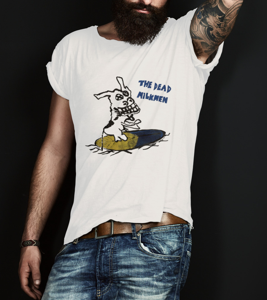The Dead Milkmen Cow Surfing T-Shirt