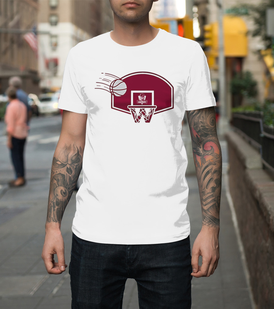 South Carolina Gamecocks Basketball Backboard Basketball Hoops T-Shirt