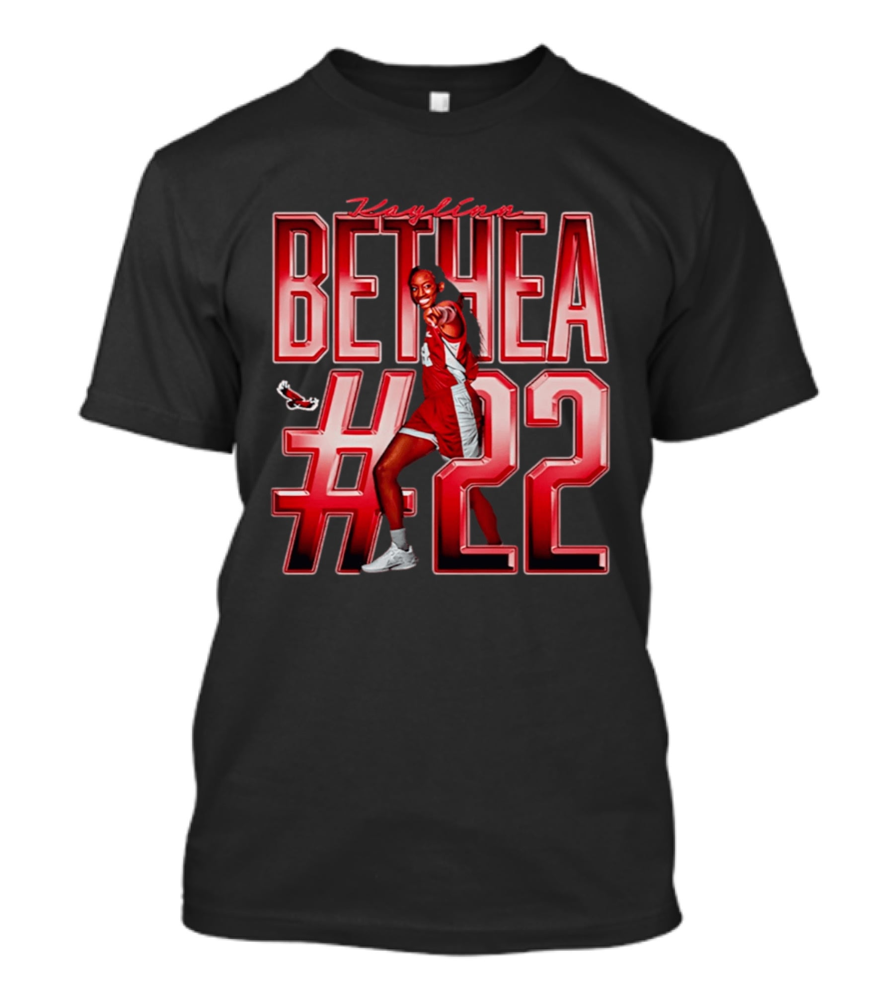 Kaylinn Bethea #22 St. Joe's Basketball NCAA '26 T-Shirt