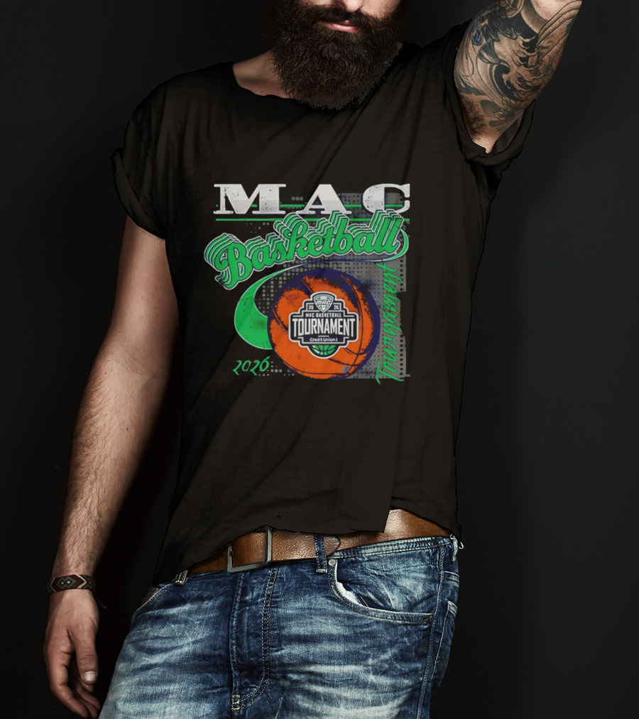 MAC 2026 Basketball Tournament Credit Union T-Shirt