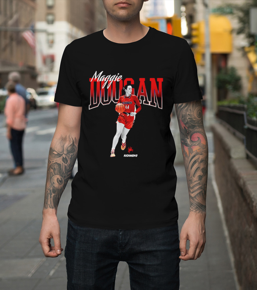 Maggie Doogan Richmond Basketball Number 44 T-Shirt