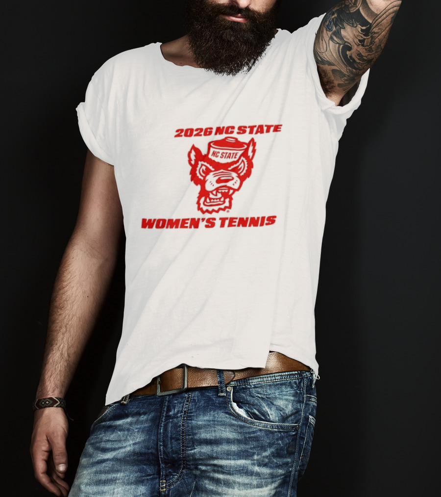 2026 NC State Women's Tennis Wolfpack T-Shirt