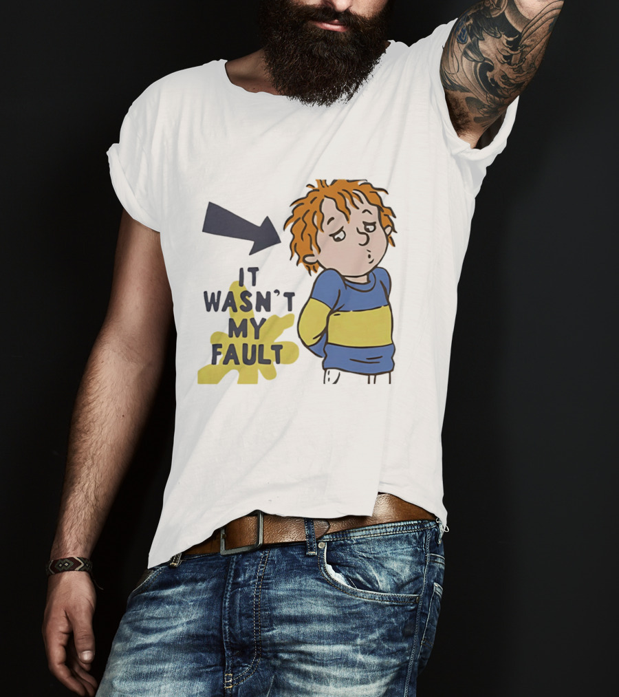 Horrid Henry It Wasn't My Fault Cartoon Character Kids Humor T-Shirt