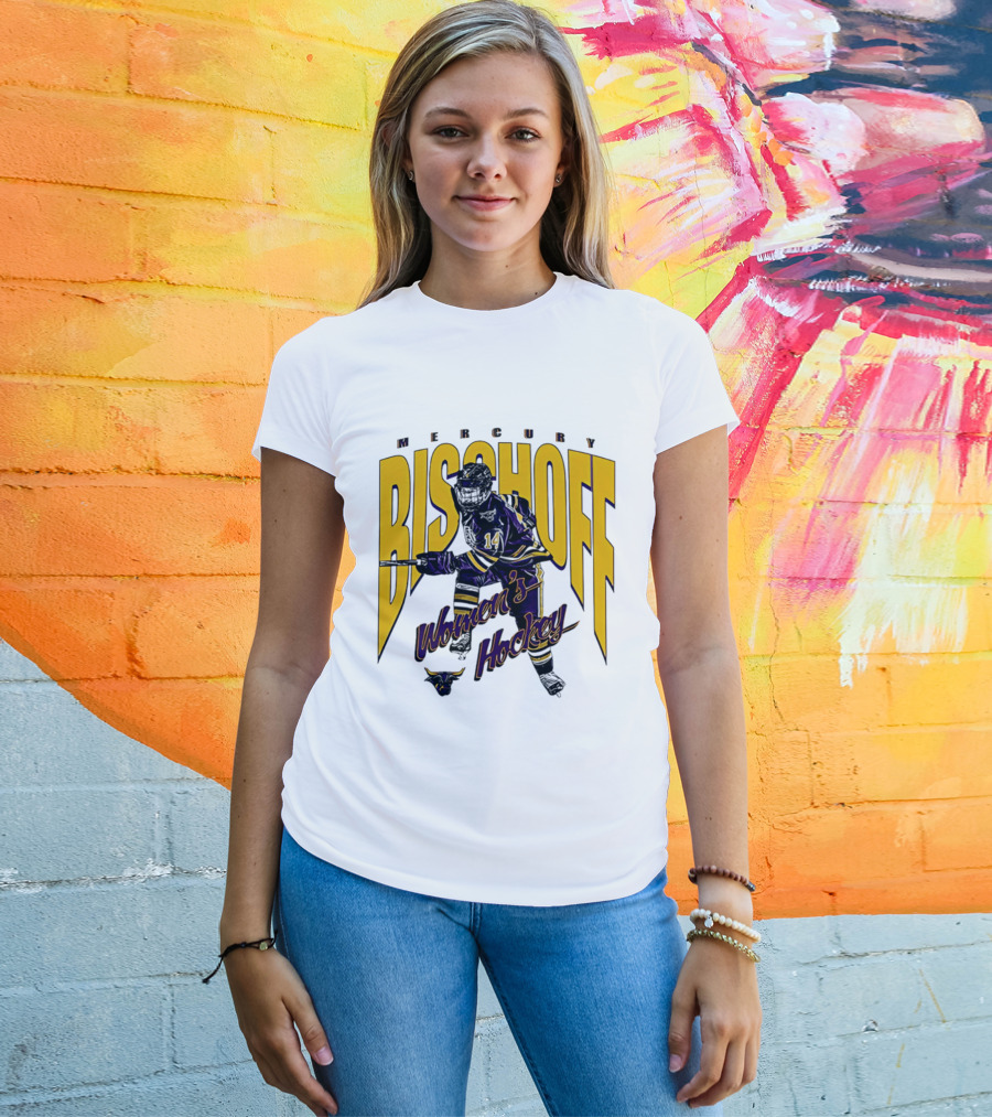 Mercury Bischoff Women's Hockey Minn. St Ice Hockey NCAA '26 T-Shirt