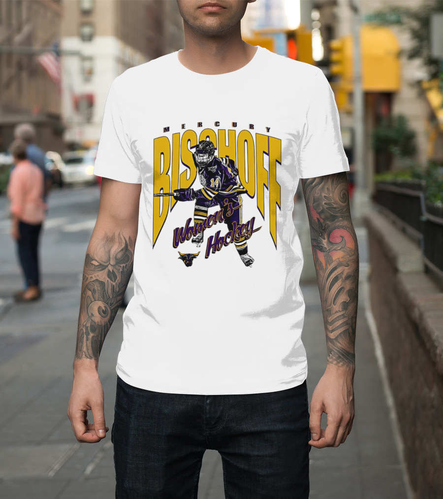 Mercury Bischoff Women's Hockey Minn. St Ice Hockey NCAA '26 T-Shirt