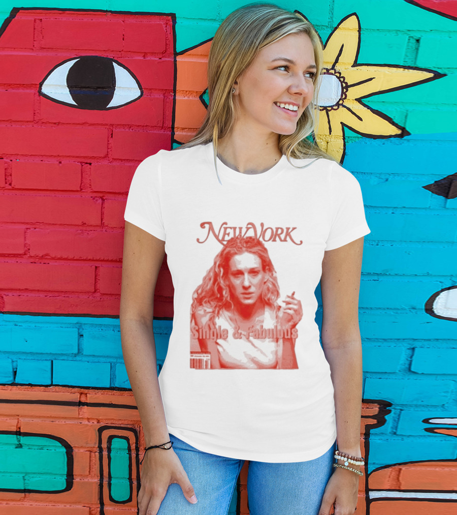 New York Single And Fabulous Magazine Cover T-Shirt