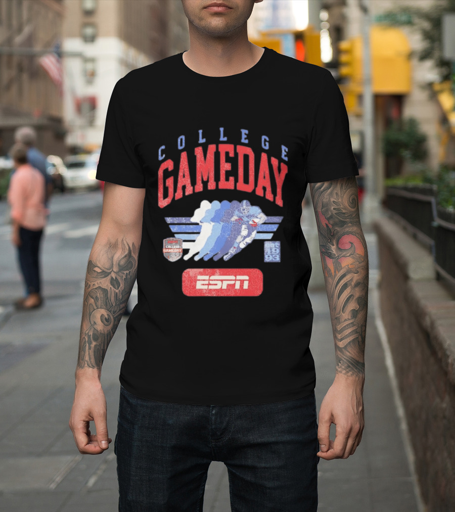 College GameDay Running Est 1993 ESPN Football T-Shirt