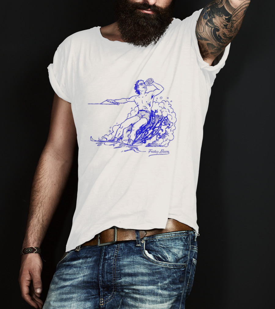 Waterski Spring Break 2026 Beer Friday T-Shirt