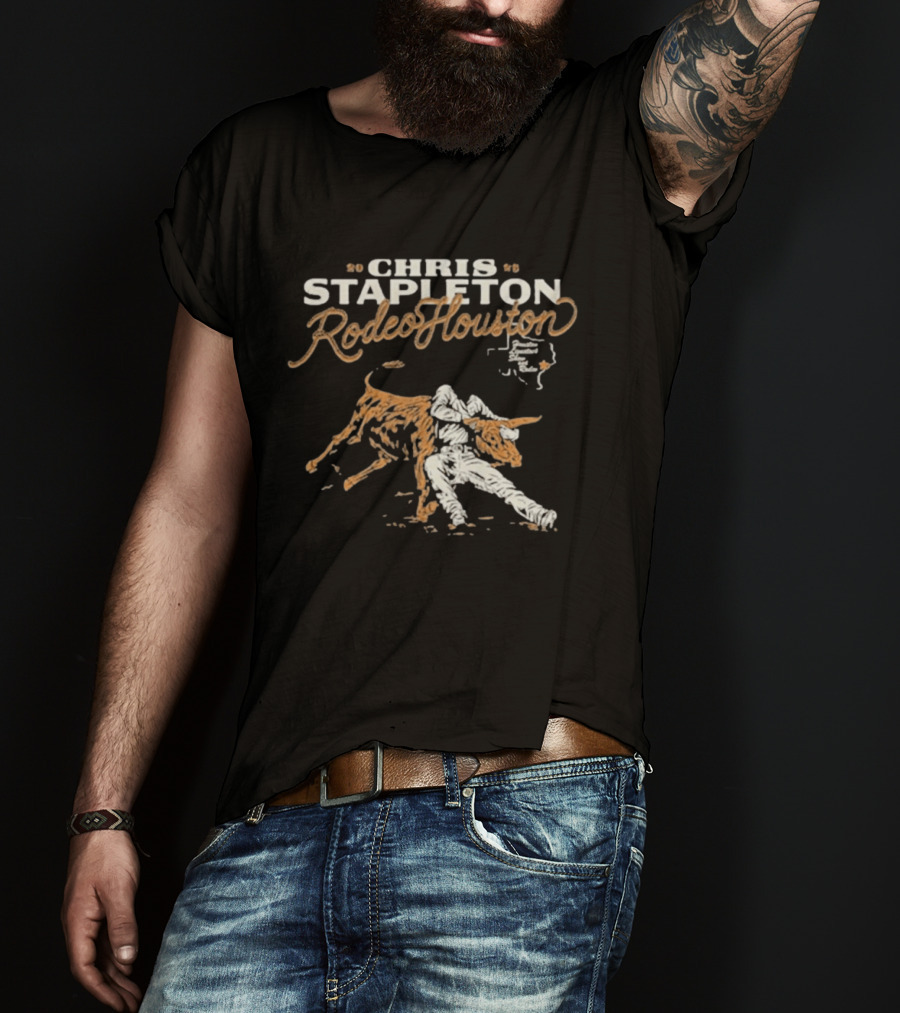 Chris Stapleton Rodeo Houston 2026 T-Shirt
