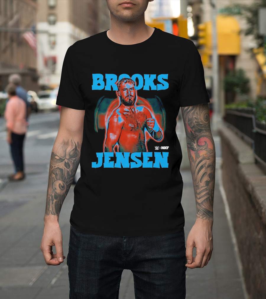 Brooks Jensen WWE NXT Wrestling Pose T-Shirt