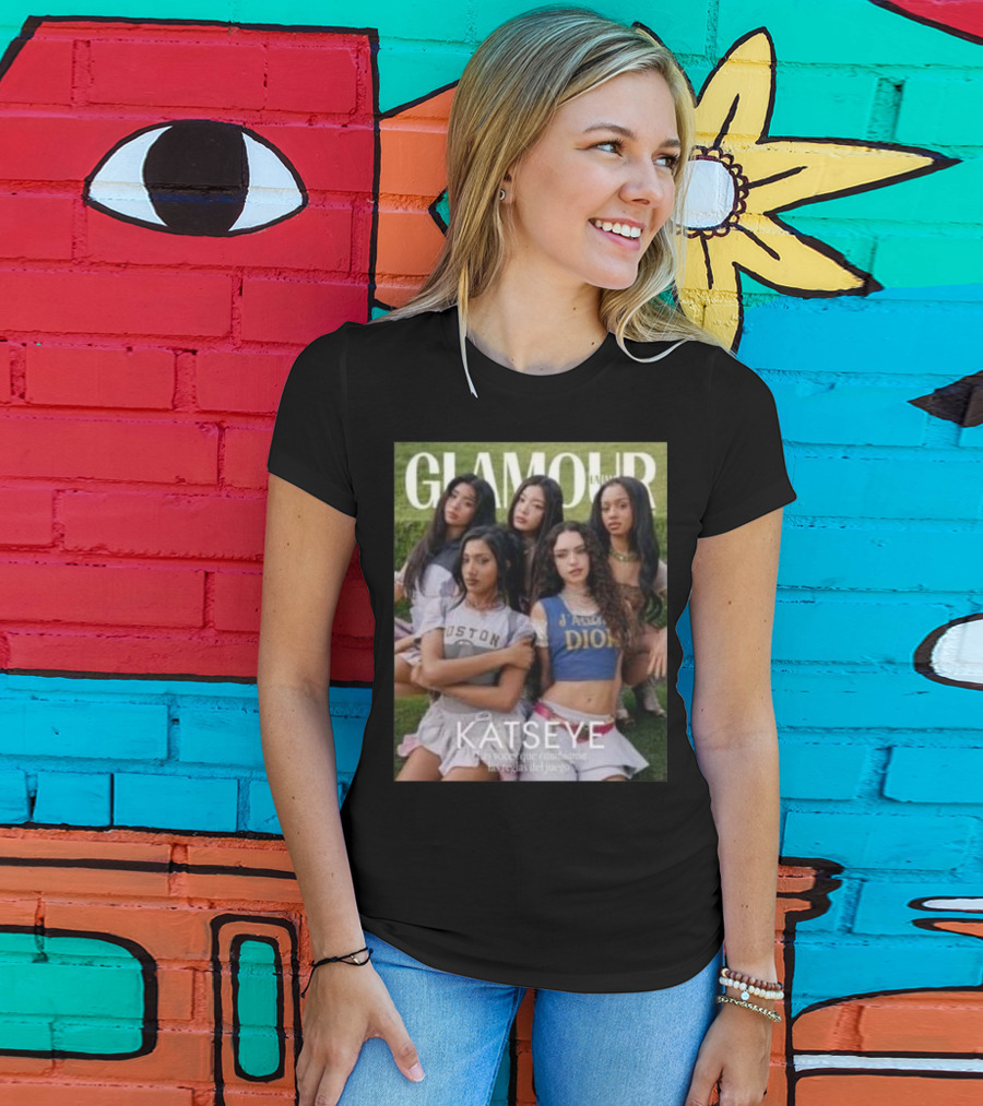 Glamour Latinoamérica Katseye Dior Boston Style Cover T-Shirt