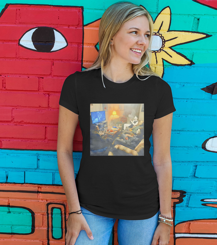 Friday Night Game Night Killer Homes Horror Characters Gaming Hangout T-Shirt