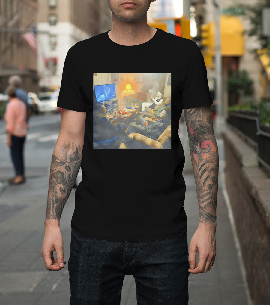 Friday Night Game Night Killer Homes Horror Characters Gaming Hangout T-Shirt