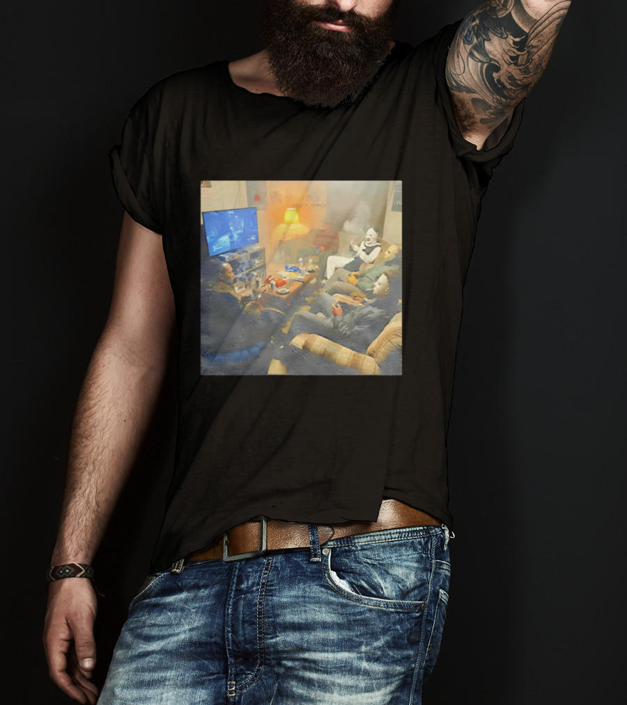 Friday Night Game Night Killer Homes Horror Characters Gaming Hangout T-Shirt