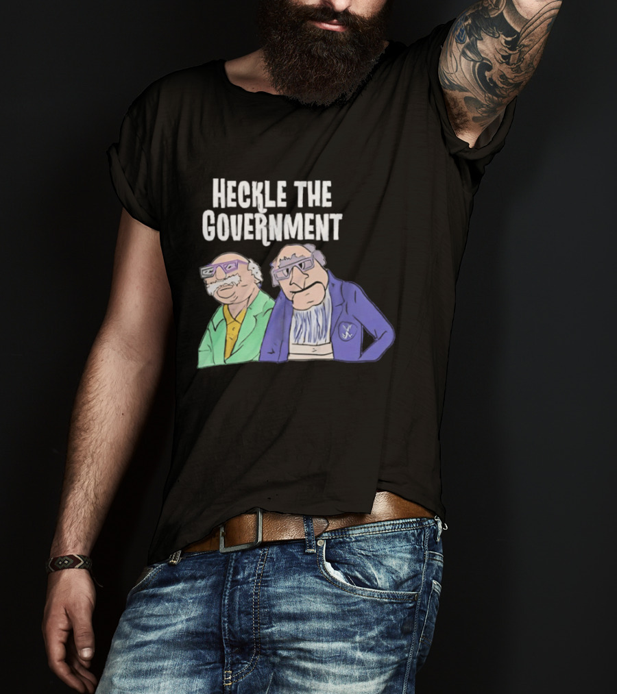 Heckle The Government Statler Waldorf Muppets T-Shirt