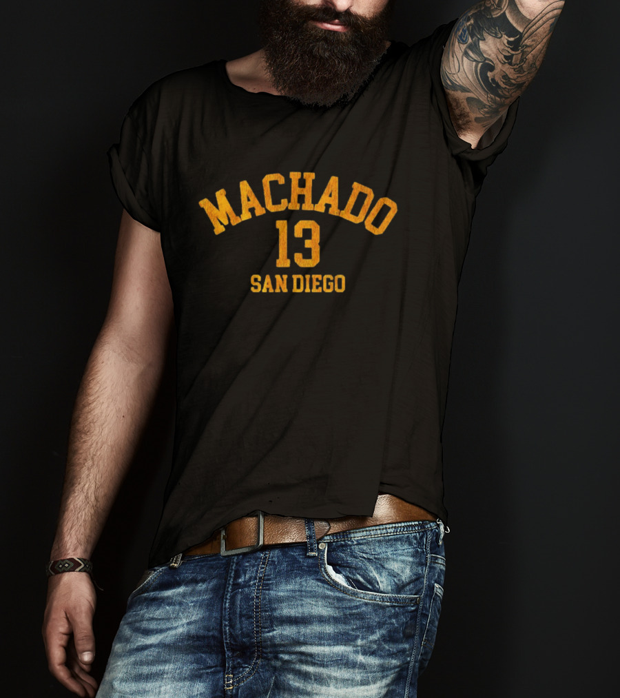 Manny Machado 13 San Diego Padres MLB October's Finest T-Shirt