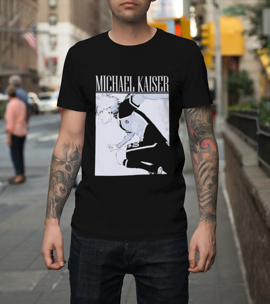 Michael Kaiser Blue Lock Anime Soccer Player T-Shirt