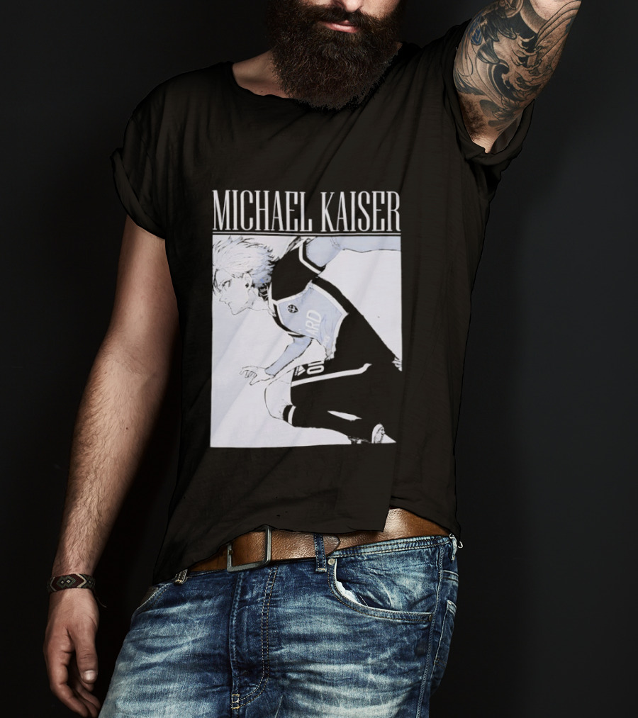 Michael Kaiser Blue Lock Anime Soccer Player T-Shirt