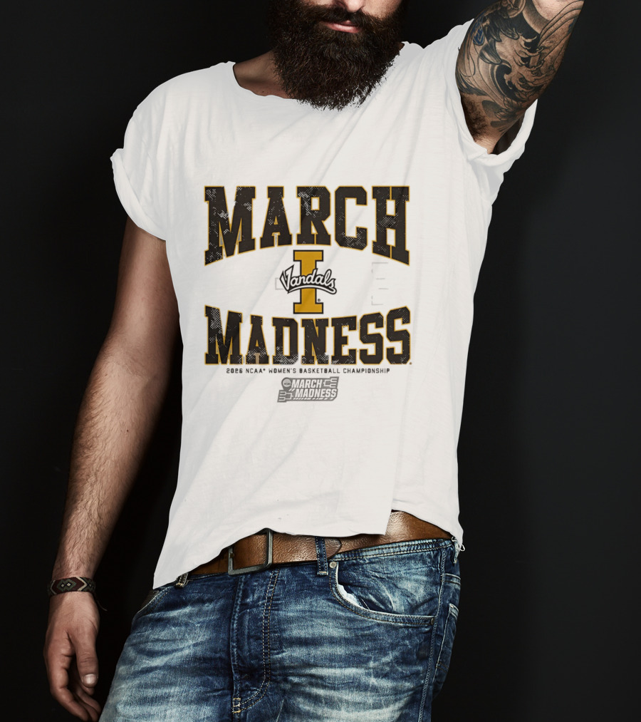 Idaho Vandals 2026 NCAA Women's Basketball March Madness T-Shirt