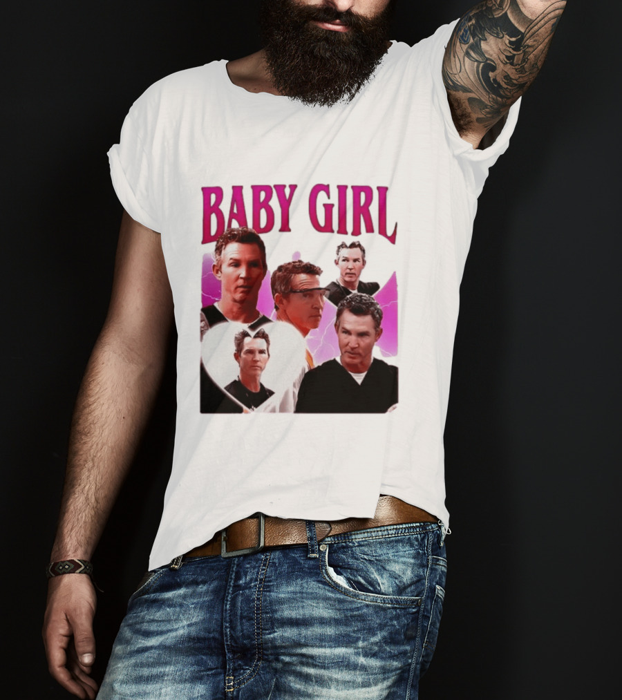 BABY GIRL Dr. Jack Abbot Collage Fashion Trend T-Shirt